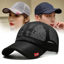 Summer Hats For Men & Women Mesh Baseball Caps Fashion Embroidered Visor Hat Outdoor