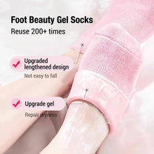 1 PCS Silicone Moisturizing Gel Socks for Cracked Heels - Reusable Foot Mask