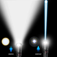 Powerful LED Flashlight Rechargeable Portable Torch White Laser Outdoor Light