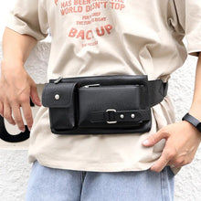 Fashion Waist Bag Casual Fanny Pack Purse Large Phone Belt Bag Leather Outdoor Travel Phone Bag Men & Women
