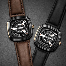 Kademan Business Luxury Leather Strap Wrist Watch