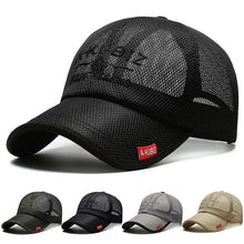 Summer Hats For Men & Women Mesh Baseball Caps Fashion Embroidered Visor Hat Outdoor