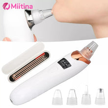 Blackhead Remover Vacuum Suction USB Rechargeable Facial Pore Cleaner Spot Acne Pimple Black Head Deep Extractor Skin Care Kit