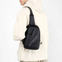 Trendy Men's Chest Bag Large Capacity Casual Fashion Backpack Waterproof Lightweight Crossbody Bag