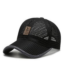 Breathable Summer Baseball Cap, Breathable Mesh Snapback Casual Sport Hat Cap