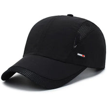 Lightweight Breathable Mesh Baseball Cap, Adjustable Outdoor Sports Duckbill Hat with Mesh Back Panel, Casual Hat