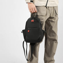 Men's Bag Single Shoulder Bag Waterproof And Wear-resistant Backpack Multiple Pockets For Business