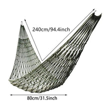 Garden Outdoor Thickened Nylon Rope Hammock Indoor Mesh Hammock Portable Simple Hammock Swing Chair