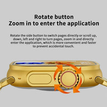 24K Gold Series Watch 8 Ultra Smartwatch