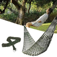 Garden Outdoor Thickened Nylon Rope Hammock Indoor Mesh Hammock Portable Simple Hammock Swing Chair