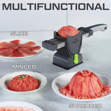 ONCE for All Meat Slicer and Kitchen Knives Set for Meat Slicing , Manual Fresh Meat Cutter, Slicer for Beef, Pork, Chicken Breast