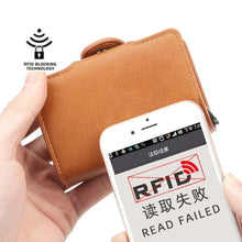 Premium RFID Blocking Pop-Up Card Holder Wallet – Slim & Secure