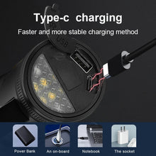 Ultra Powerful Flashlight USB Rechargeable Portable Lantern with COB Lights Outdoor