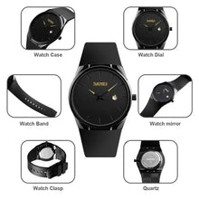 SKMEI 2177 Fashion Waterproof Quartz Movement Men's Wristwatch