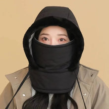 Winter Thickened Balaclava Hat - Winter Hat with Neck Gaiter Adjustable with Wind Rope
