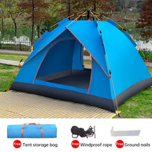 4 Person Fully Automatic High Quality Auto Camping Tent