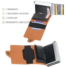 Premium RFID Blocking Pop-Up Card Holder Wallet – Slim & Secure