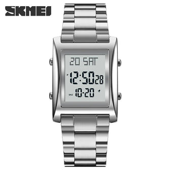 Power Brand Men's Quartz Luxury Stainless Steel Waterproof Wristwatch