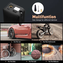 Digital Rechargeable Tyre Air Inflator & Power Bank Imported