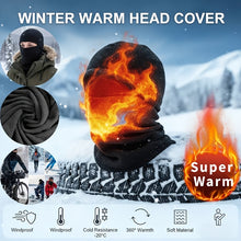 Fleece-Lined Balaclava Hat, Windproof And Cold-Resistant, Provides All-Around Protection, Soft And Breathable Neck Warmer