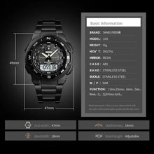 SKMEI Waterproof Stainless Steel Chronograph Watch
