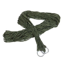 Garden Outdoor Thickened Nylon Rope Hammock Indoor Mesh Hammock Portable Simple Hammock Swing Chair