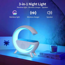 G Shaped Wireless Bluetooth Speakers with LED Night Lights