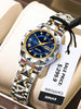 Dinar Brand Ladies Luxury New Fashion Stainless Steel Waterproof Watch