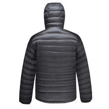 Men's Hooded Winter Warm Puffer Jacket with Removable Hood