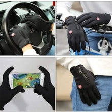 Winter Warm Anti-Slip Touch Screen Full Finger Waterproof Gloves