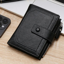 New Fashion Business Short Leather Wallet, cardholder