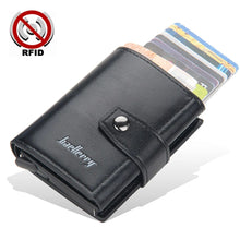 Premium RFID Blocking Pop-Up Card Holder Wallet – Slim & Secure