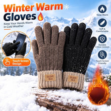 Winter Fashion Mobile Touch Screen Knitted Wool Gloves