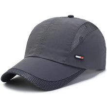 Lightweight Breathable Mesh Baseball Cap, Adjustable Outdoor Sports Duckbill Hat with Mesh Back Panel, Casual Hat