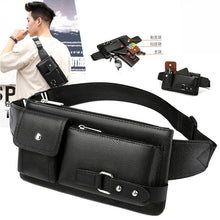 Fashion Waist Bag Casual Fanny Pack Purse Large Phone Belt Bag Leather Outdoor Travel Phone Bag Men & Women