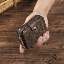 New Fashion Business Short Leather Wallet, cardholder