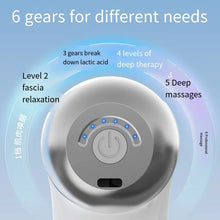 Multi functional home mini 3-head fascia gun for relaxing muscles neck membrane gun electric impact fitness equipment massager