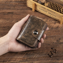 New Fashion Business Short Leather Wallet, cardholder