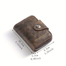New Fashion Business Short Leather Wallet, cardholder