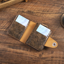 New Fashion Business Short Leather Wallet, cardholder