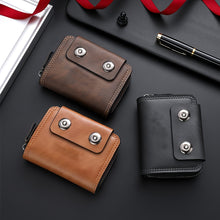 Double Magnetic Snap Accordion Card Holder, Trendy Large-Capacity Card Case, Document Holder, And Coin Purse