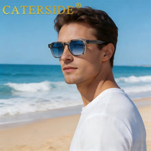 Premium Square Frame Polarized Sunglasses – Classic Black UV400 Eyewear