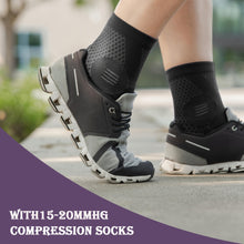 1 Pair Arch Support & Stability Ankle Compression Socks (FREE Size Stretchable)