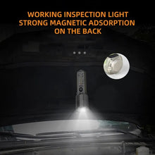 Rechargeable LED Torch Lamp with Magnet Camping COB Light Multifunction Portable