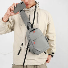 Men's Bag Single Shoulder Bag Waterproof And Wear-resistant Backpack Multiple Pockets For Business