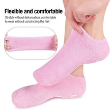 1 PCS Silicone Moisturizing Gel Socks for Cracked Heels - Reusable Foot Mask