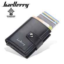 Premium RFID Blocking Pop-Up Card Holder Wallet – Slim & Secure