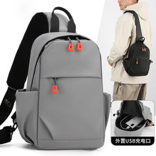 Men's Bag Single Shoulder Bag Waterproof And Wear-resistant Backpack Multiple Pockets For Business