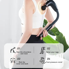 Fascia Gun with Extended Handle Pro Advantage Percussion Massager Gun