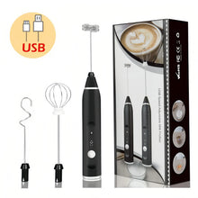 Coffee Beater 2 in 1 Rechargeable Electric Handheld Mixer | High Quality USB Milk Frother & Egg Beater